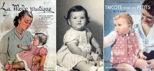 185 Tricot enft Layette 1940-50