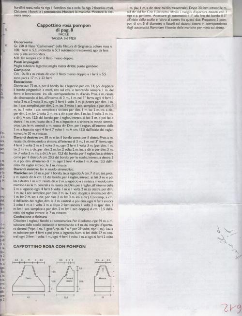 rakamistruzioni cappottino