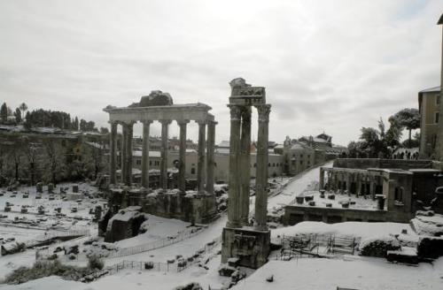 MALTEMPO: METEOROLOGO, VENERDI' SERA NEVE A ROMA