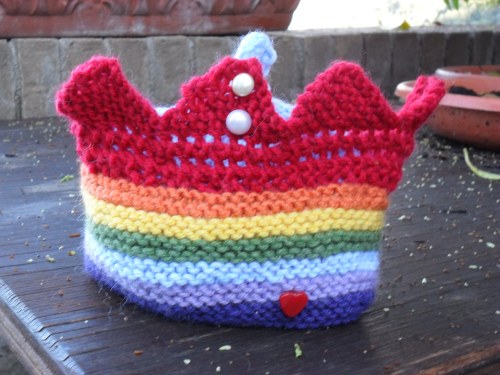 il cappellino per il piccolo principe di cuori.