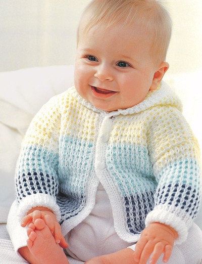 Stylecraft Crochet Cardigan & Hat In Bambino DK (9610 - Foto 11