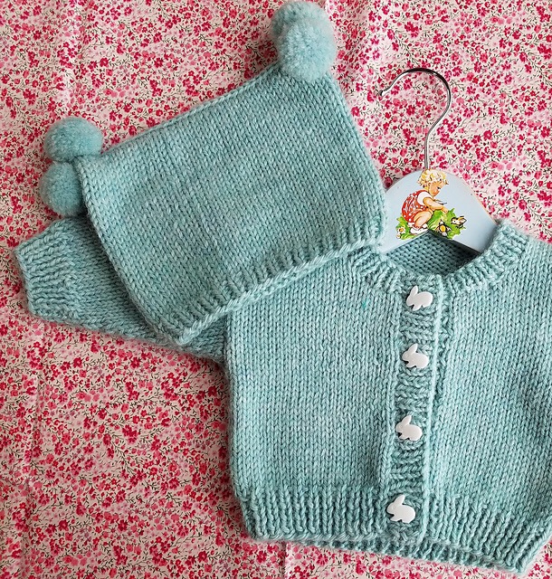 cardigan cappello ferri neonato