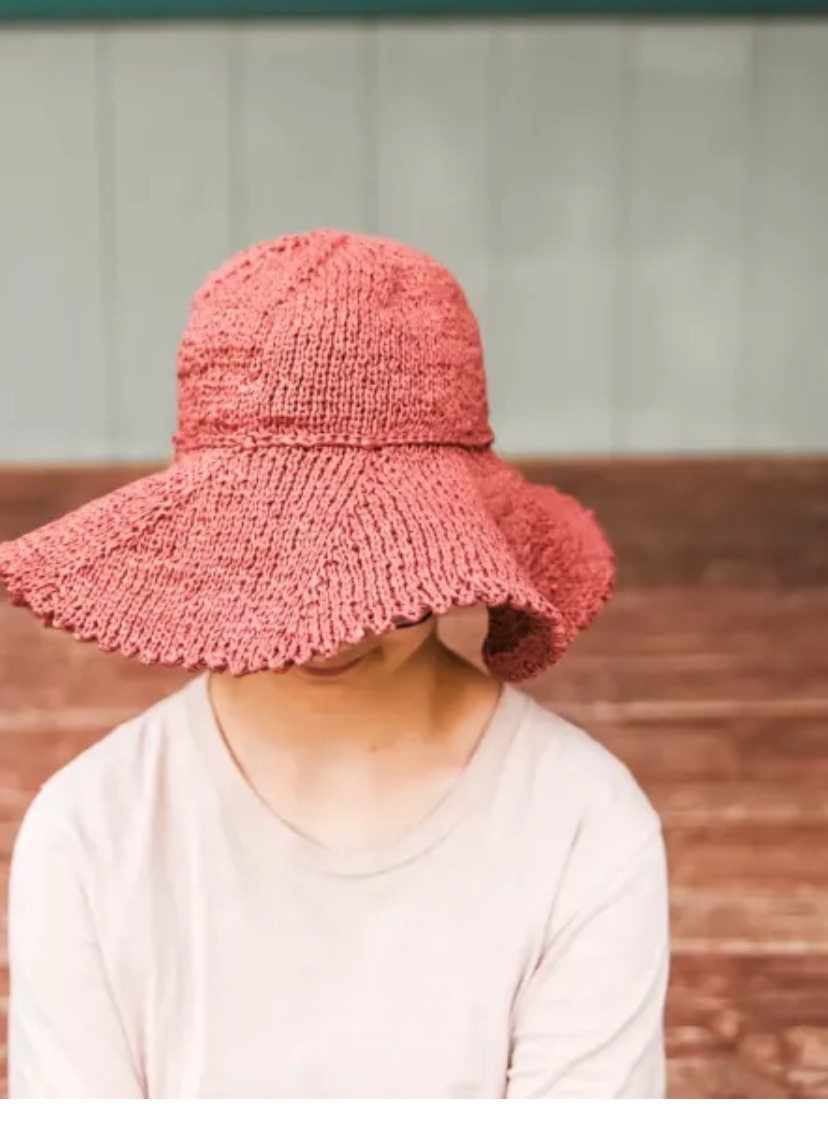 cappello estivo a tesa larga | La Maglia di Marica